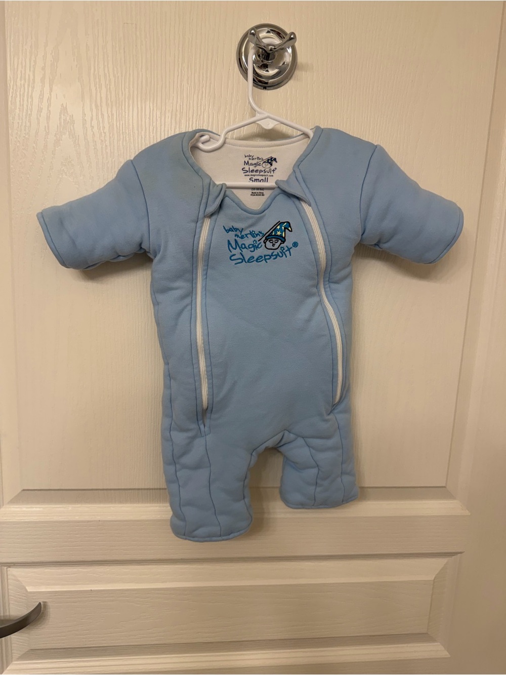 Magic Sleepsuit Baby Sleep Sack - Light Blue - Small